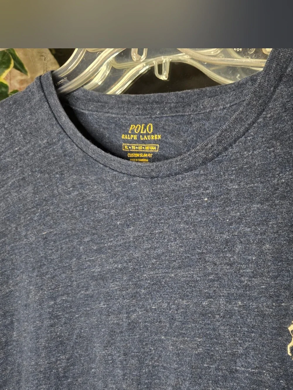 Polo by Ralph Lauren Navy Short Sleeve Slim Fit Tshirt